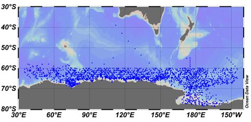 Oceanographic data