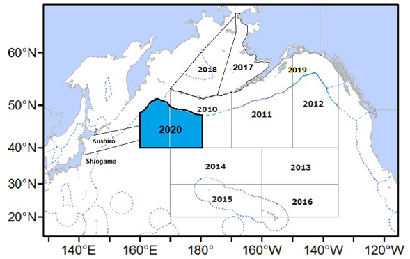 2020調査海域図