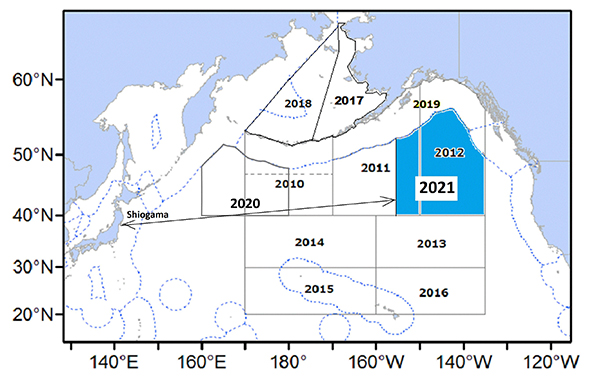 2021調査海域図