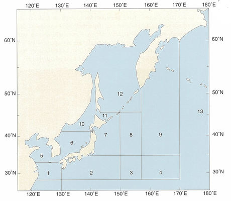 JARPN調査海域図